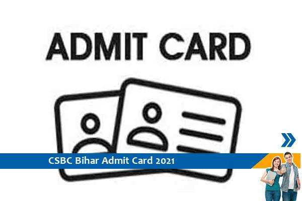 Bihar Police Admit Card 2021 – Click here for the admit card of Constable Exam 2021