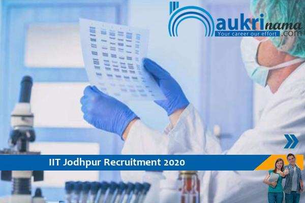 IIT Jodhpur Recruitment for the post of Research Assistant  , Apply Now