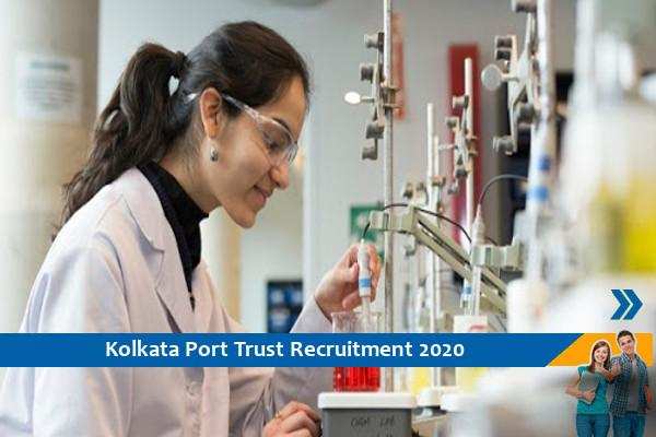 Kolkata Port Trust  Recruitment for the post of  Radiographer and Lab Technician    , Apply Now