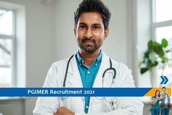 Recruitment to the post of Senior Resident in PGIMER Chandigarh