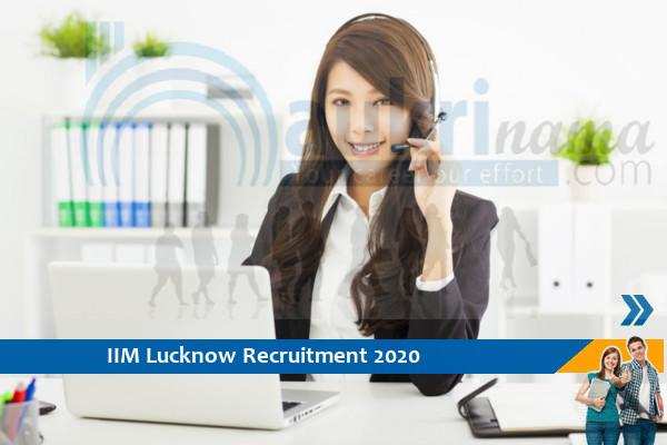 IIM Lucknow Recruitment for the post of Executive Assistant , Apply soon