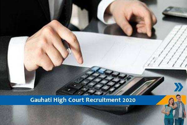 Recruitment to the post of Junior Accounts Assistant in Gauhati High Court