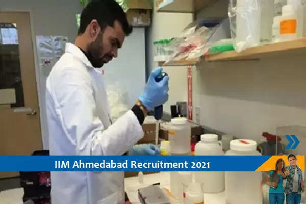 IIM Ahmedabad Recruitment for the post of Research Assistant