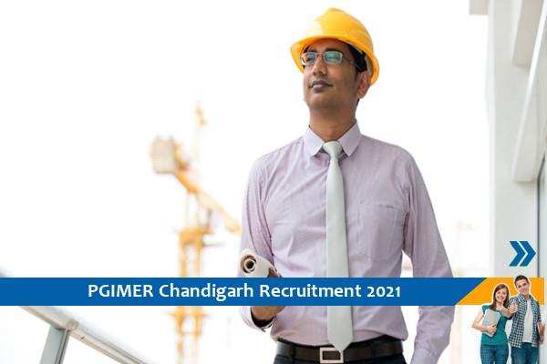 PGIMER Chandigarh Recruitment for the post of Junior Engineer