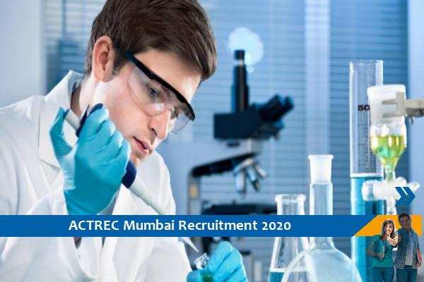 Recruitment of Research Technician in ACTREC Mumbai
