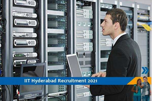 IIT Hyderabad Recruitment for the post of System Administrator