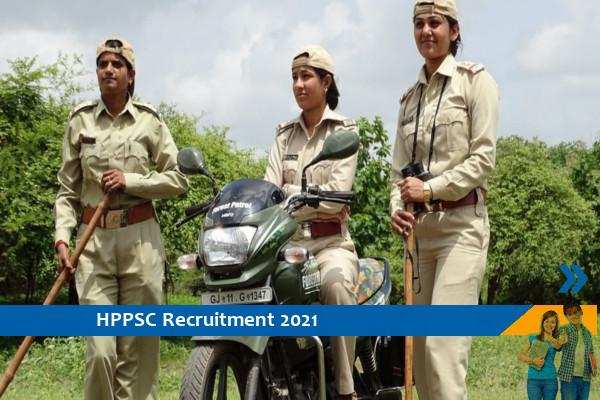 HPPSC Recruitment for the post of Range Forest Officer