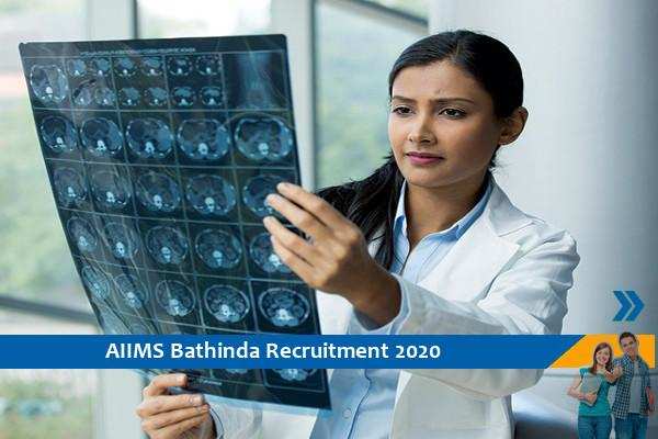 Recruitment for the post of Technician and Programmer in AIIMS Bathinda