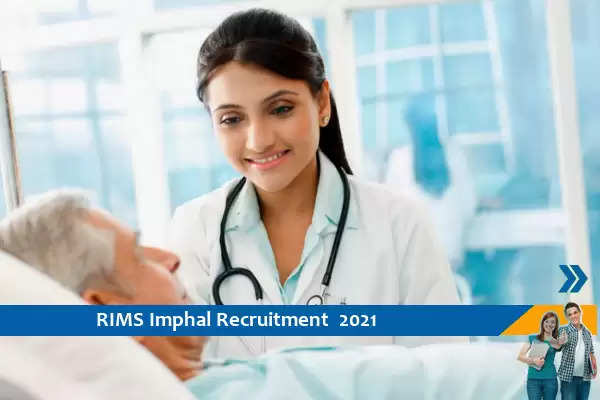Recruitment to the post of Senior Resident in RIMS Imphal