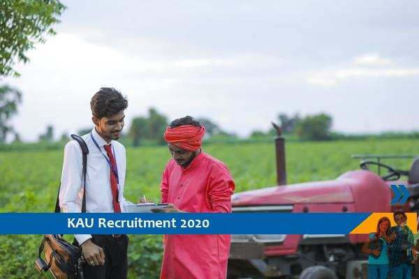 Recruitment to the post of form officer in KAU