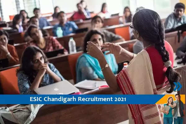 ESIC Chennai Recruitment for the post of Associate Professor and Assistant Professor