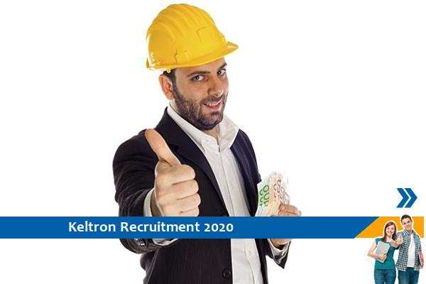 Recruitment to the post of Engineer at KELTRON