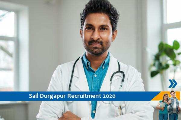 Recruitment to the post of specialist and medical officer in SAIL Durgapur
