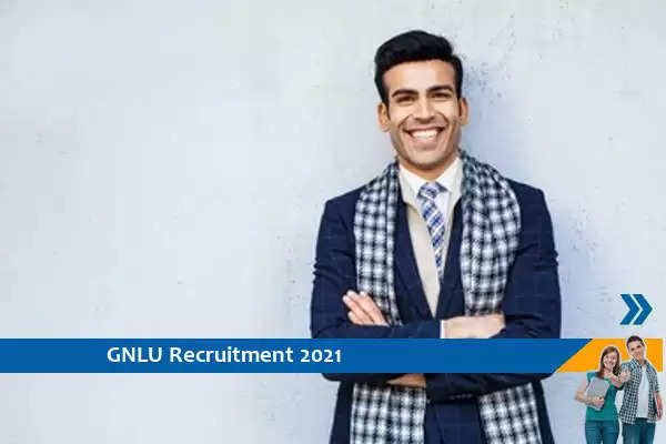 Recruitment to the post of Consultant in GNLU