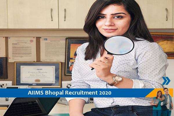 Recruitment for the post of Field Investigator in AIIMS Bhopal