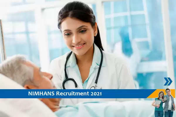 Recruitment to the post of Senior Resident in NIMHANS