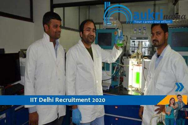 IIT Delhi Recruitment for the post of Project Scientist  , Apply Now