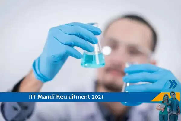 Recruitment for the post of Project Associate in IIT Mandi