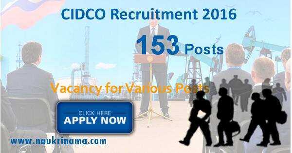Job Alert- Surveyor and Other Vacancies 2016 in CIDCO