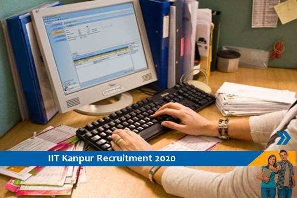 IIT Kanpur Recruitment for the post of Project Technical Supervisor
