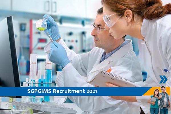 Recruitment to the post of Clinical Research Coordinator at SGPGIMS Lucknow