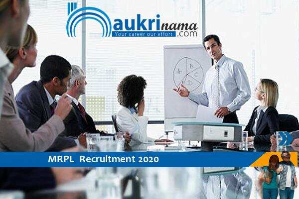 Recruitment for the post of executive in MRPL