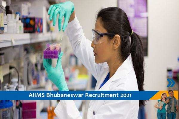 Recruitment of Lab Technician in AIIMS Bhubaneswar