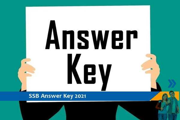 SSB Answer Key 2021- Click here for Head Constable Exam 2021 Revised Answer Key