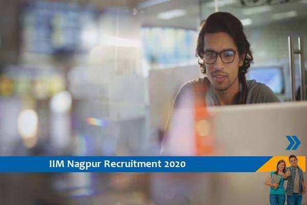 IIM Nagpur Recruitment for the post of Junior Executive