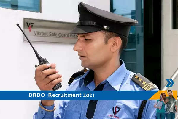 DRDO Recruitment for the post of Security Officer