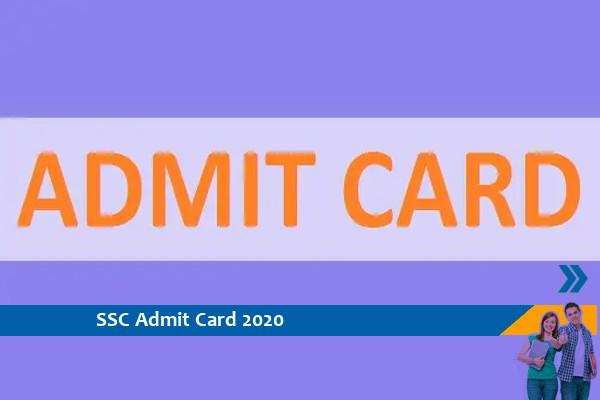 SSC Admit Card 2020 – Click here for Junior Engineer Exam 2020 Admit Card