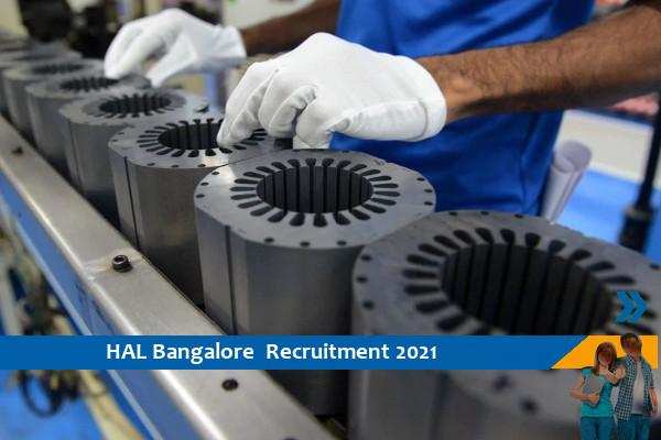 Recruitment for the post of Diploma Technician in HAL Bangalore