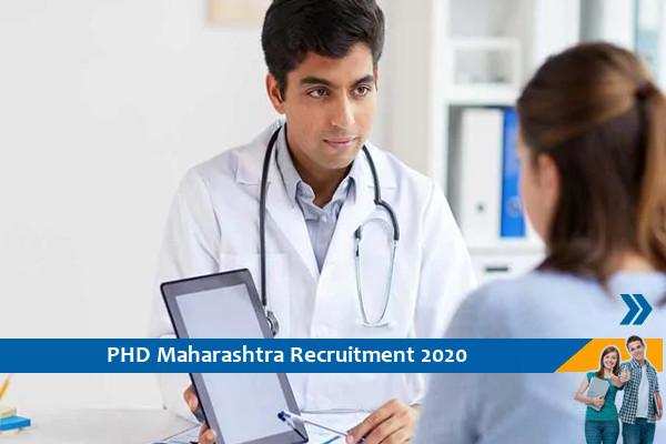 Recruitment to the post of Medical Officer in PHD Maharashtra