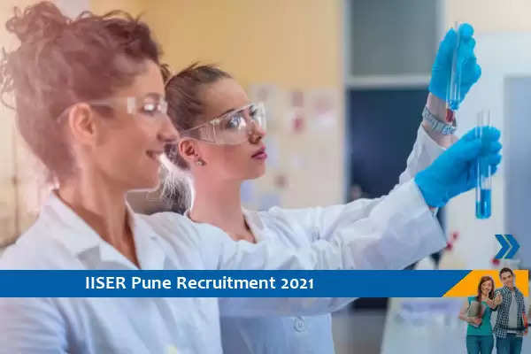 IISER Pune Recruitment for the post of Research Associate