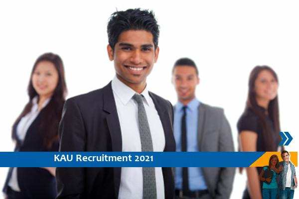 Recruitment to the post of Counselor in KAU