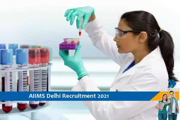 Recruitment for the post of Lab Attendant in AIIMS Delhi