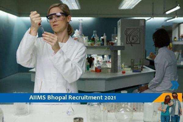 Recruitment of Lab Technician in AIIMS Bhopal