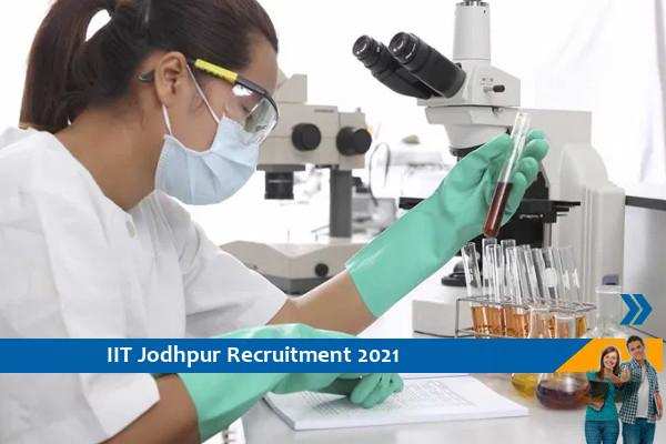 IIT Jodhpur Recruitment for the post of Lab Engineer