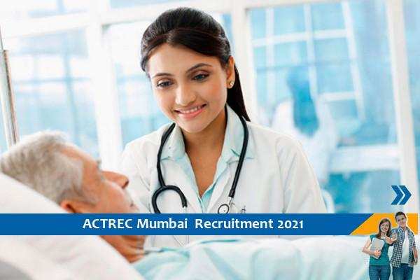 ACTREC Mumbai Recruitment for the post of Staff Nurse