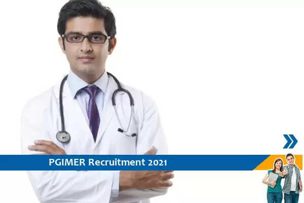 Recruitment for the post of Senior Resident in PGIMER Chandigarh