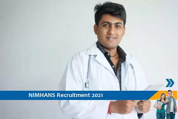 Recruitment to the post of Junior Resident in NIMHANS