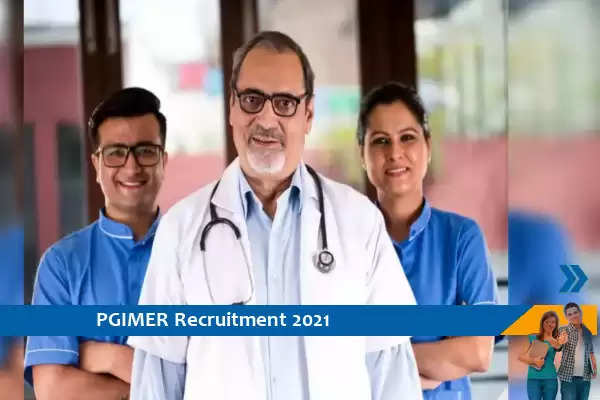 Recruitment for the post of Consultant in PGIMER Chandigarh