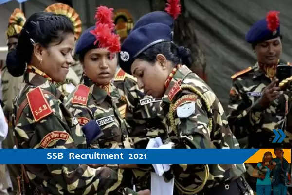 SSB Recruitment for the post of Head Constable