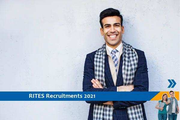 Recruitment to the post of Senior Deputy General Manager at RITES Gurgaon