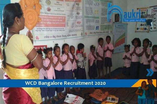 Govt of Karnataka WCD Bangalore  Recruitment for the post of  Anganwadi Worker and Helper   , Apply Now