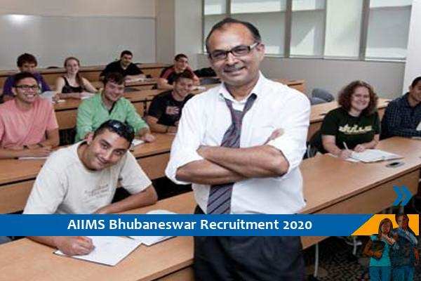 AIIMS Bhubaneswar Recruitment for Assistant Professor Posts