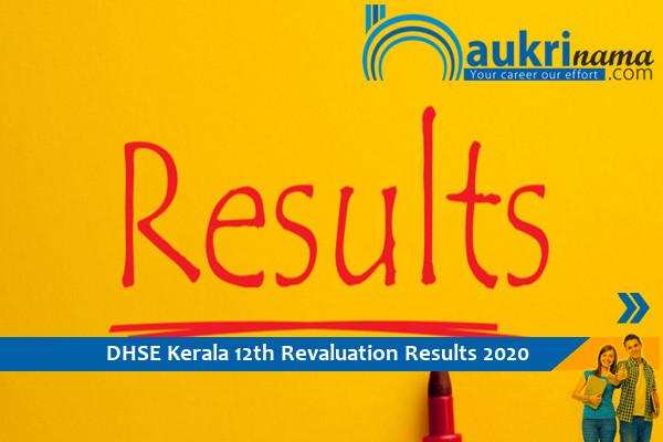 Kerala Board Result  for    re-evaluation results of the 12th   Examination 2020   , Click here for the result