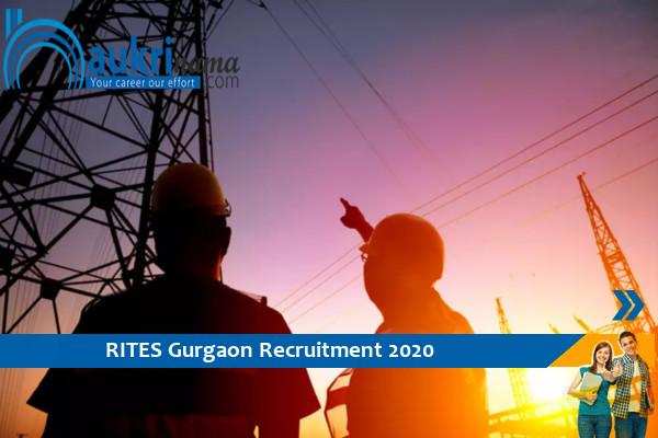 RITES Gurgaon  Recruitment for the post of   Joint General Manager        , Apply Now