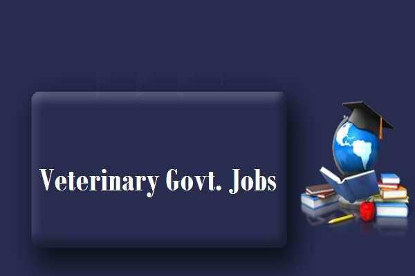 Massive Vacancy in Govt. Veterinary Department for Graduates, Check Details