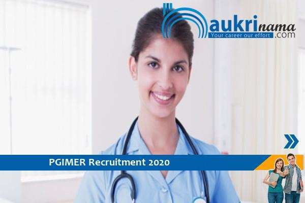 Recruitment for the post of nurse in PGIMER Chandigarh